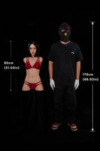 80cm Miyoshi 661 silicone torso doll with head - image 1