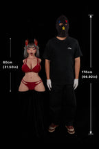 80cm Meru 664 silicone torso doll with head - image 14