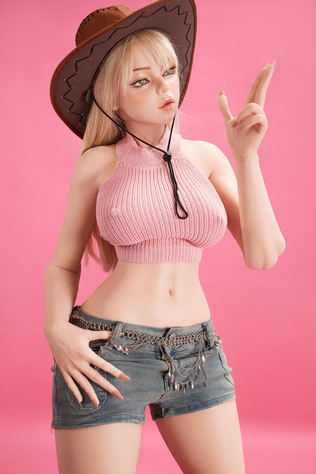 Rhea ultra-light doll pose