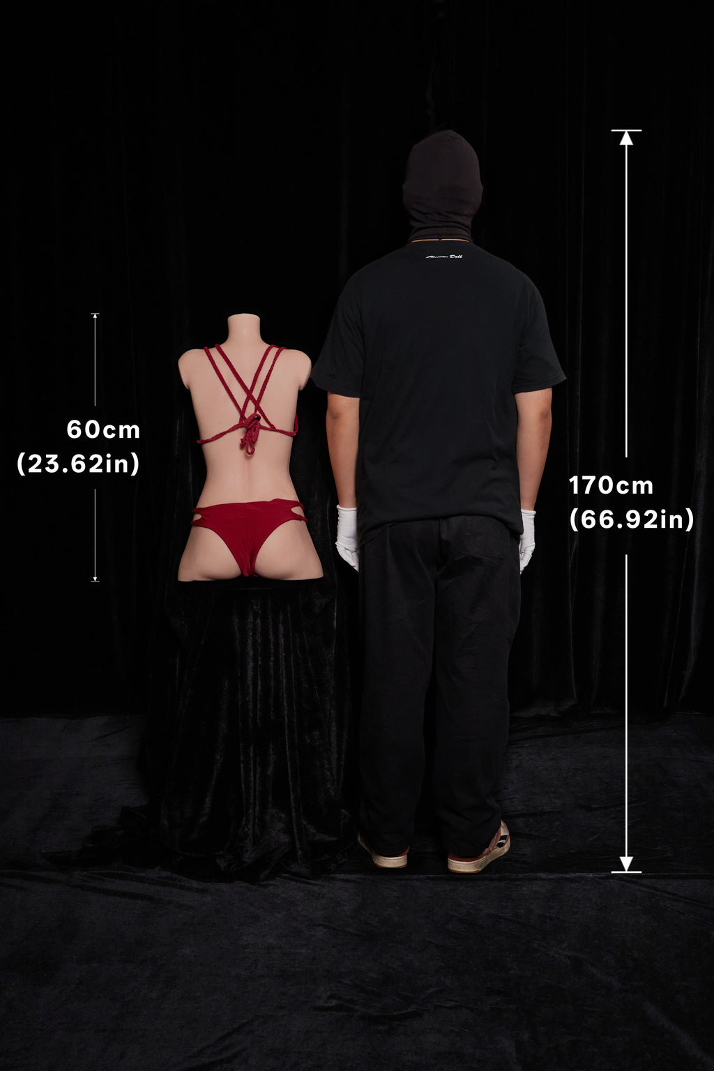 661 AA-cup silicone torso doll - image 3