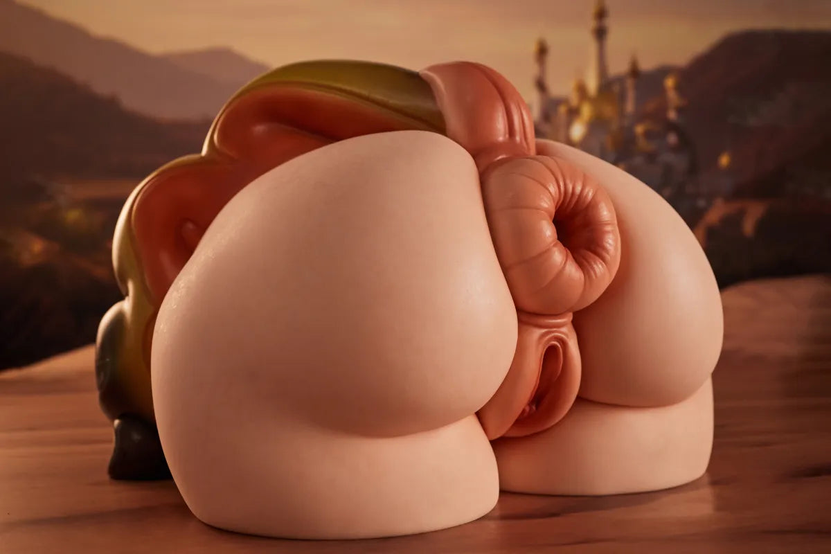 Peppy silicone butt torso main view