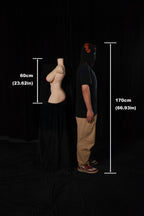 663 F-cup silicone torso doll - image 3