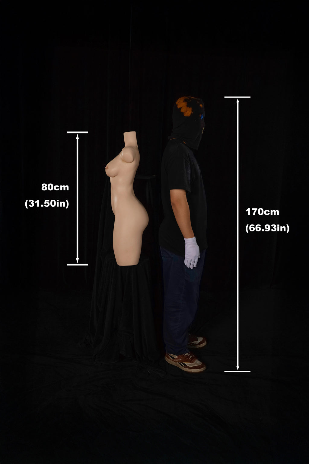 882 E-cup silicone torso doll - image 1