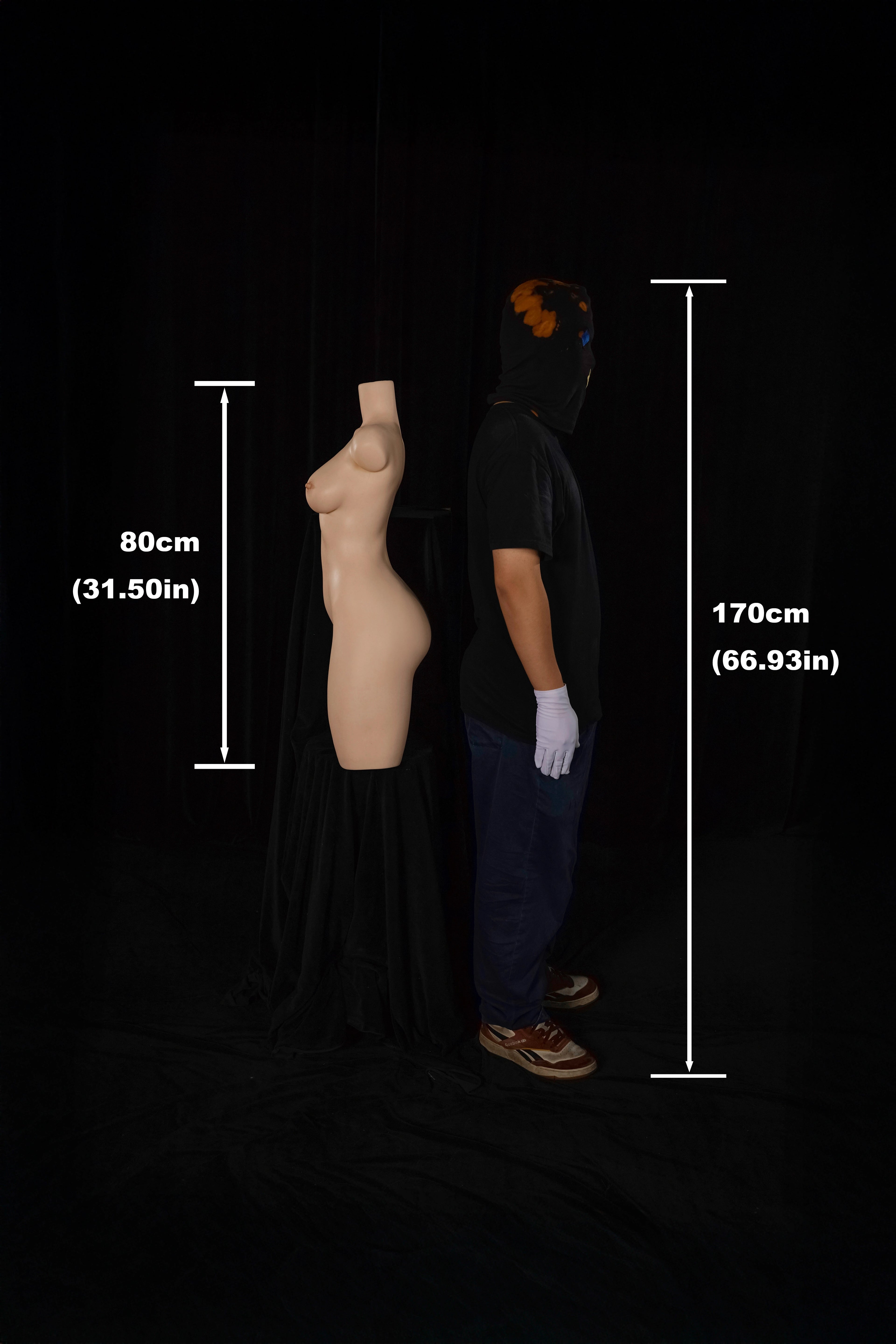 882 E-cup silicone torso doll - image 1