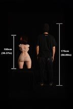 100cm Fukada 883 silicone torso doll with head - image 1
