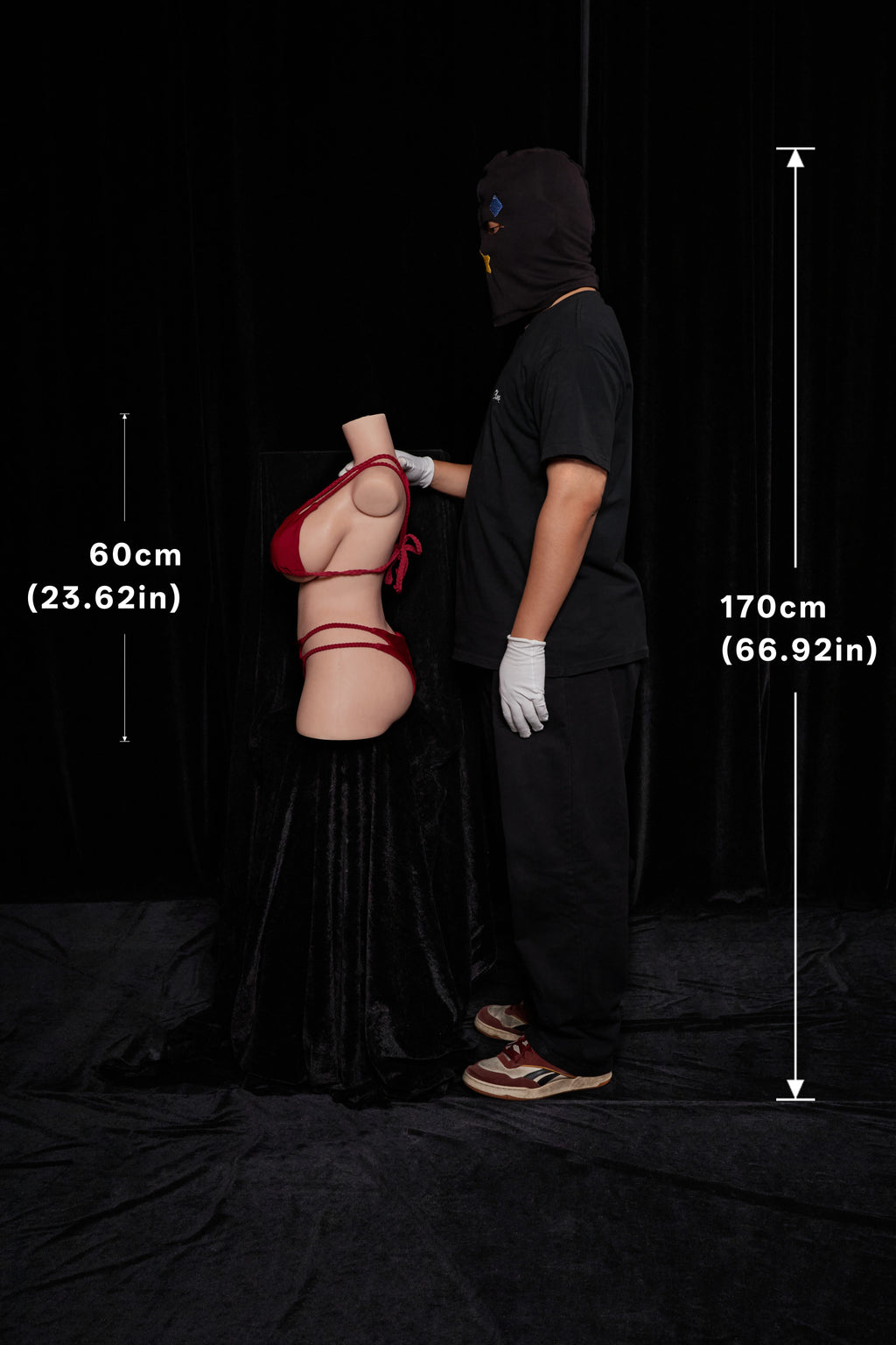 664 G-cup silicone torso doll - image 13