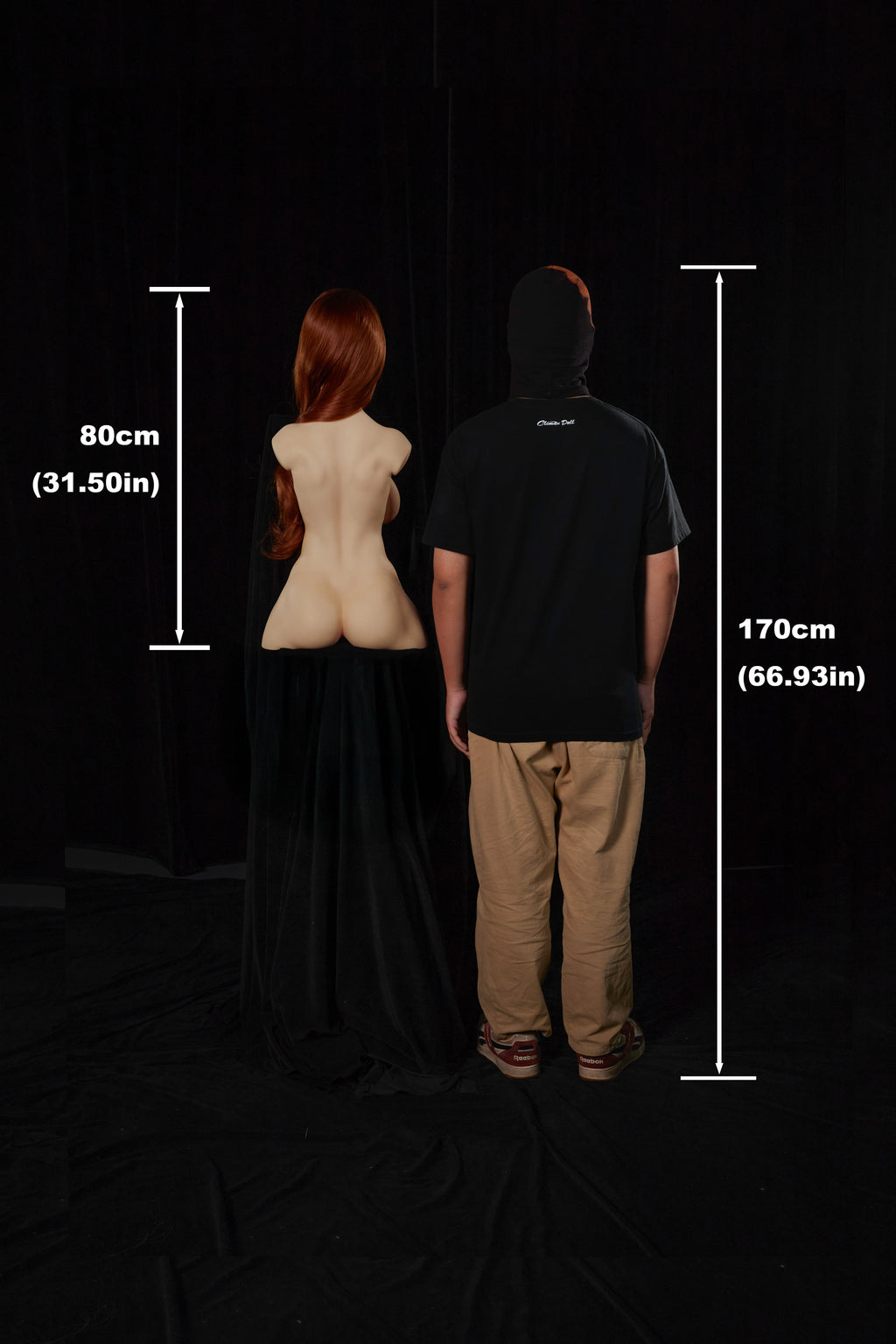 80cm Livia 663 silicone torso doll with head - image 2