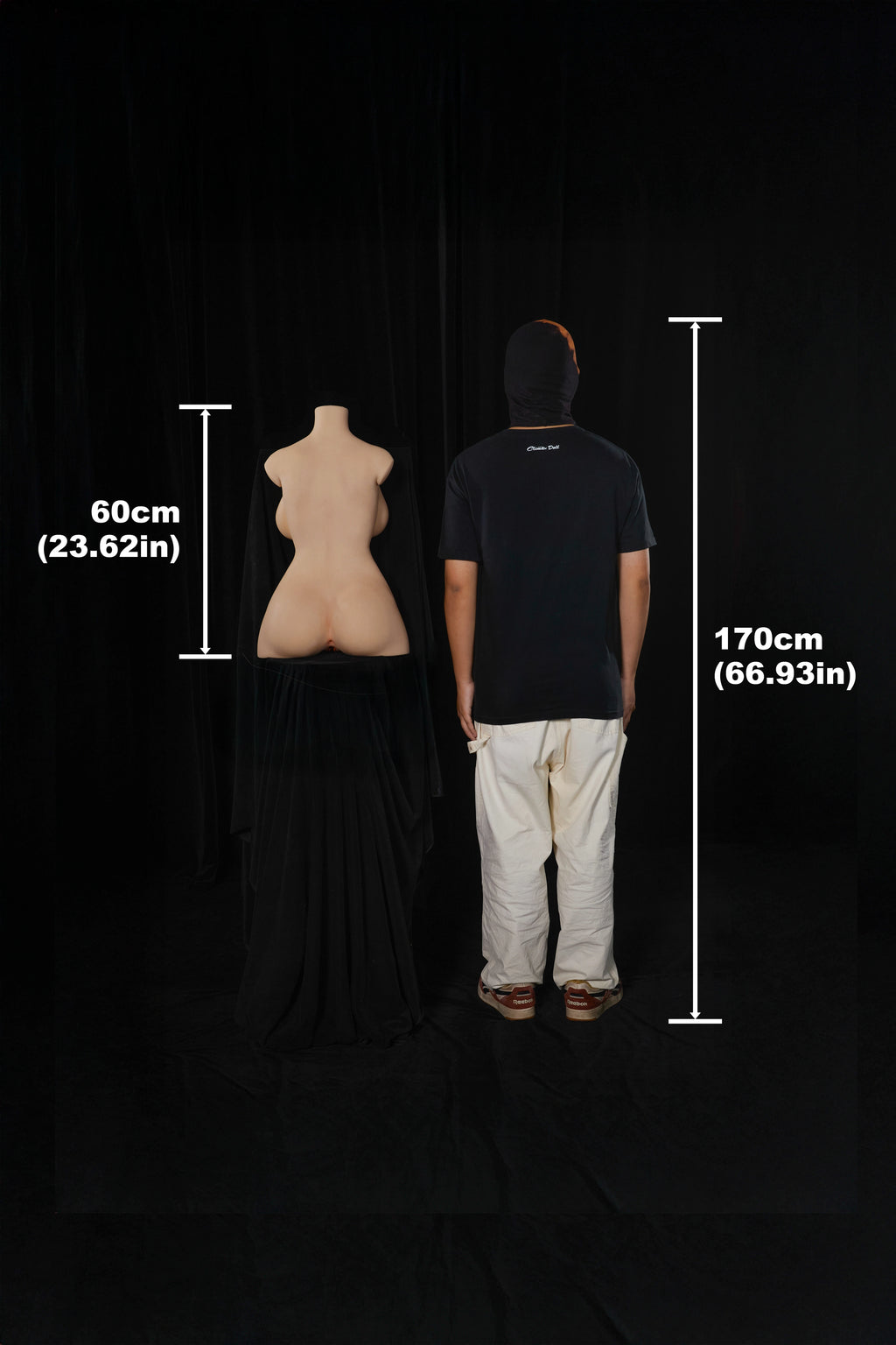 662 E-cup silicone torso doll - image 3