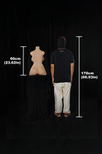 662 E-cup silicone torso doll - image 3