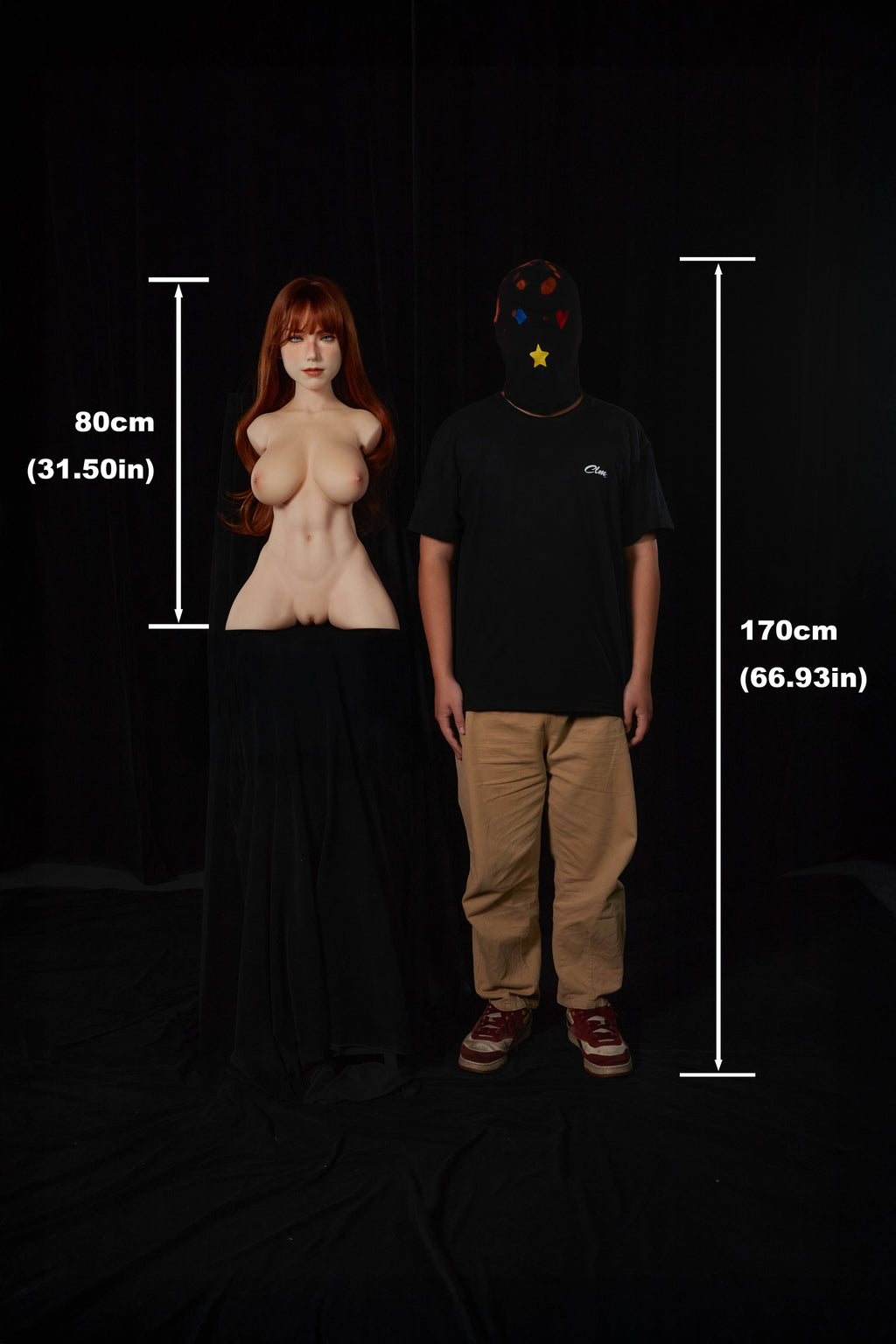 80cm Livia 663 silicone torso doll with head - image 1
