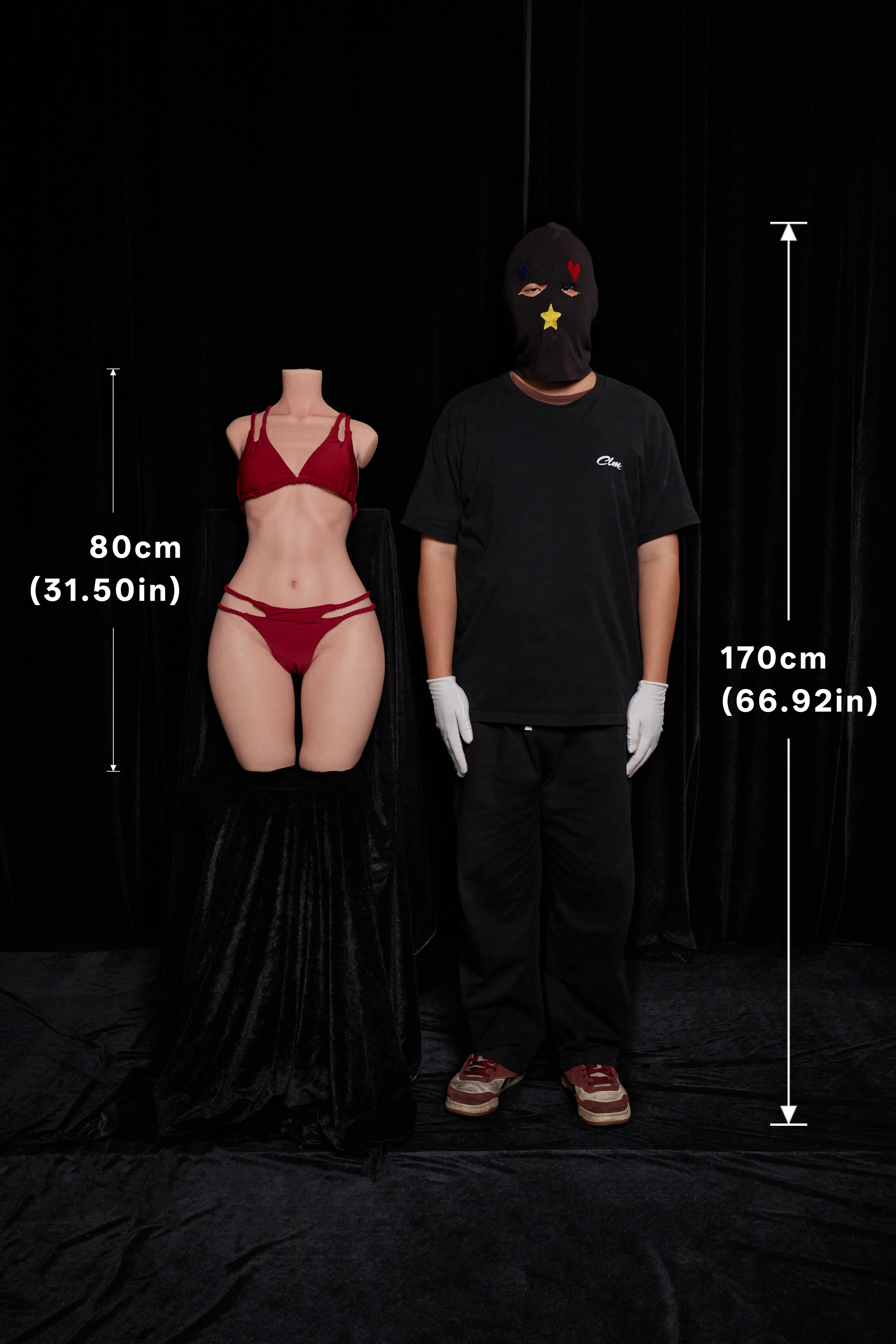 881 AA-cup silicone torso doll - image 1