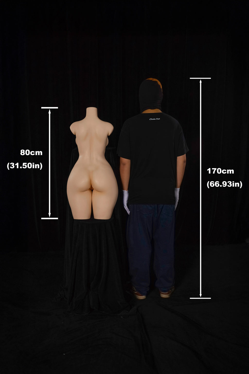 882 E-cup silicone torso doll - image 3