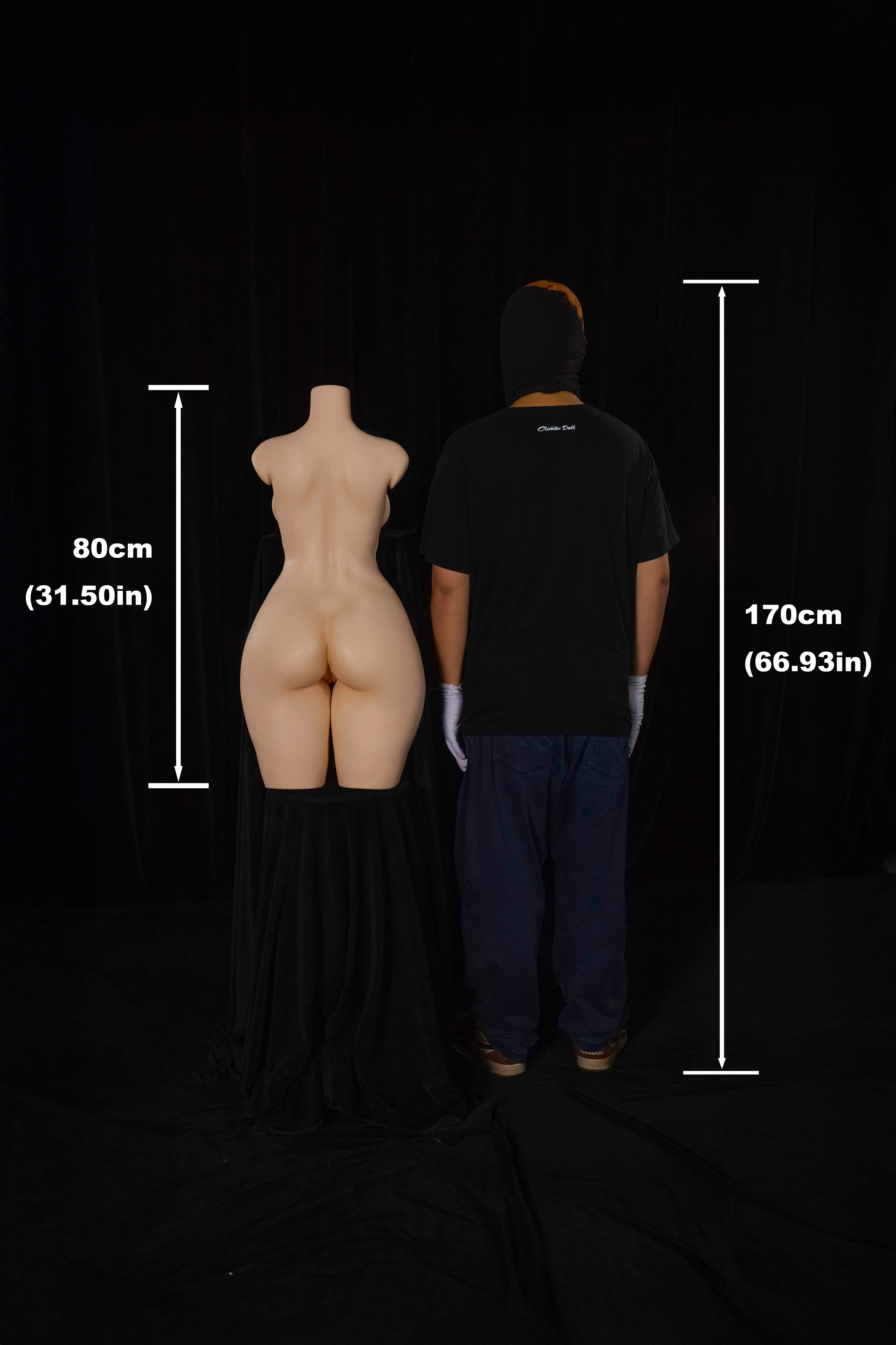 882 E-cup silicone torso doll - image 3