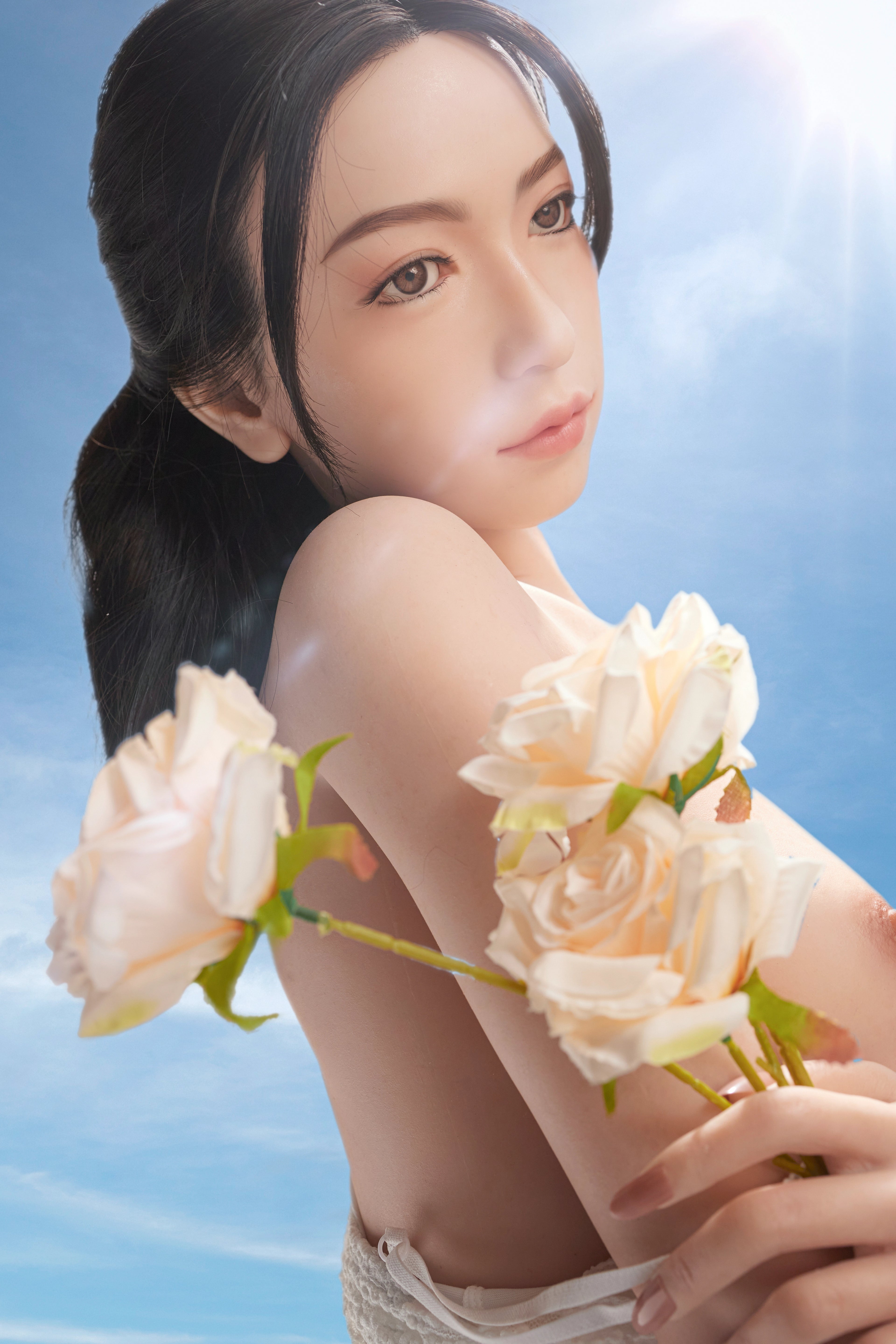 Mayu full-size silicone doll