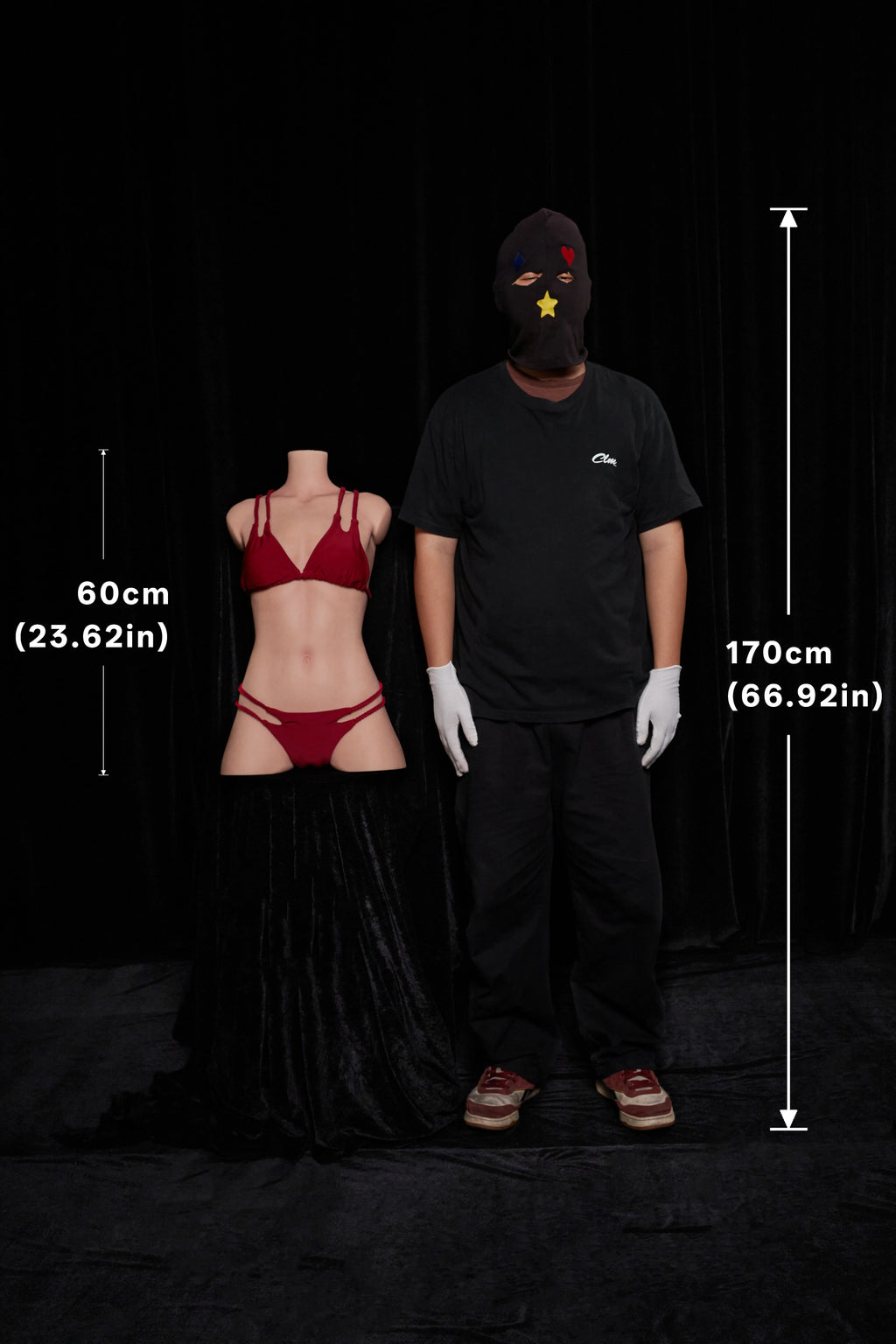661 AA-cup silicone torso doll - image 1