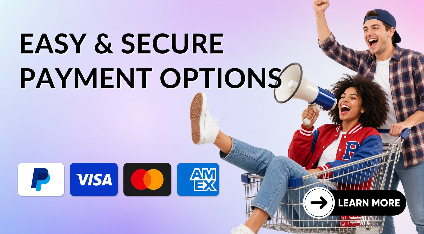 Secure payment options